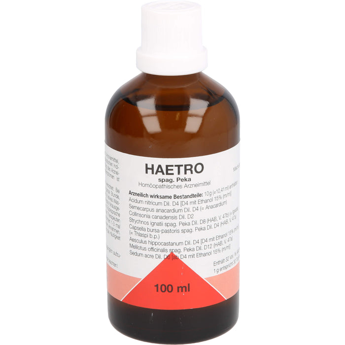 Haetro spag. Peka Tropf., 100 ml TRO