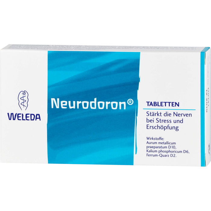 WELEDA Neurodoron Tabletten bei Stress und Erschöpfung, 80 pcs. Tablets