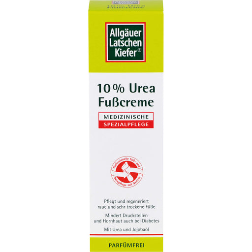 Allgäuer Latschenkiefer 10 % Urea Fußcreme, 100 ml Creme