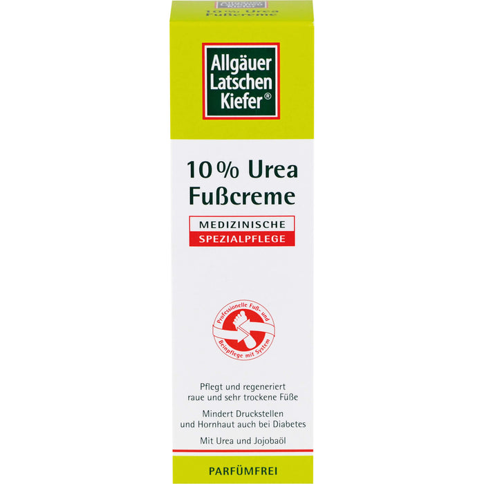 Allgäuer Latschenkiefer 10 % Urea Fußcreme, 100 ml Creme