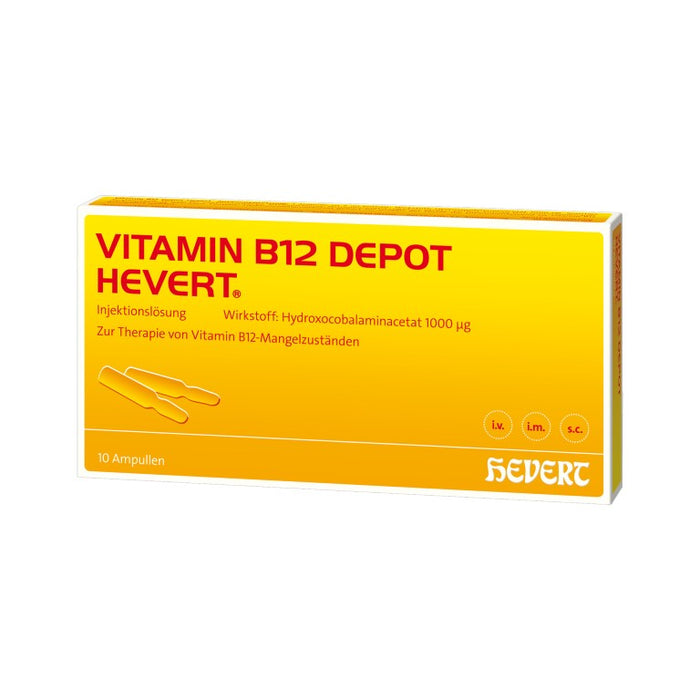 Vitamin B12 Depot Hevert Ampullen, 10 pc Ampoules