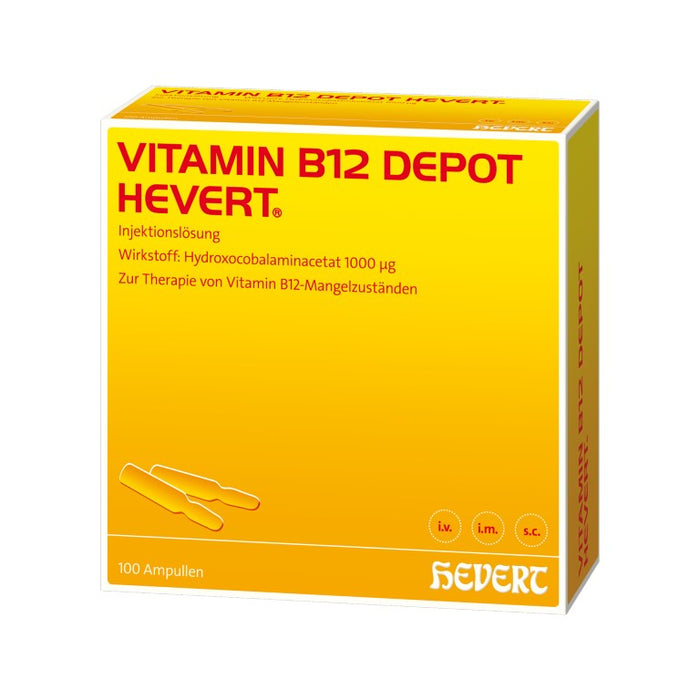 Vitamin B12 Depot Hevert Ampullen, 100.0 St. Ampullen
