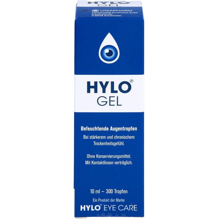 HYLO GEL befeuchtende Augentropfen, 10.0 ml Lösung