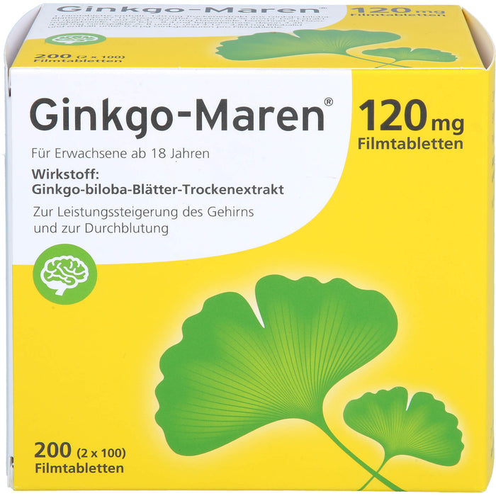 Ginkgo-Maren® 120 mg Filmtabletten, 200 St FTA