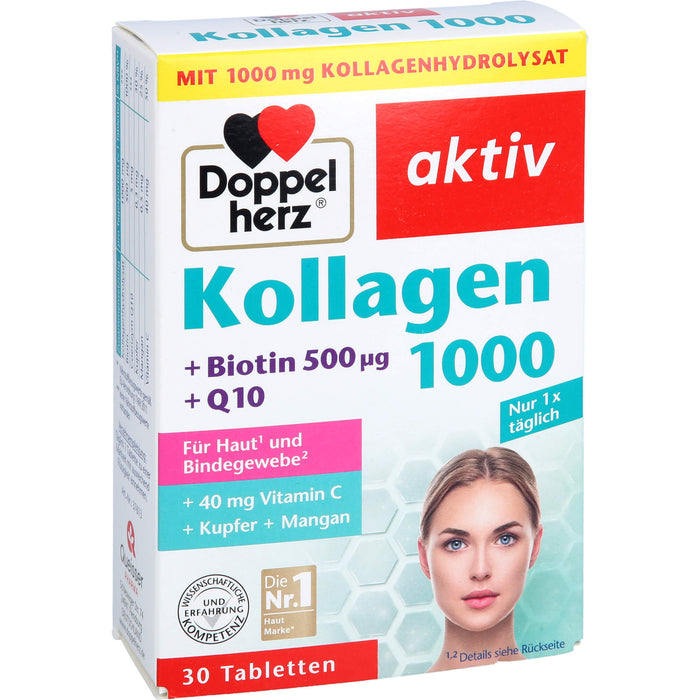 Doppelherz Kollagen 1000, 30 St TAB