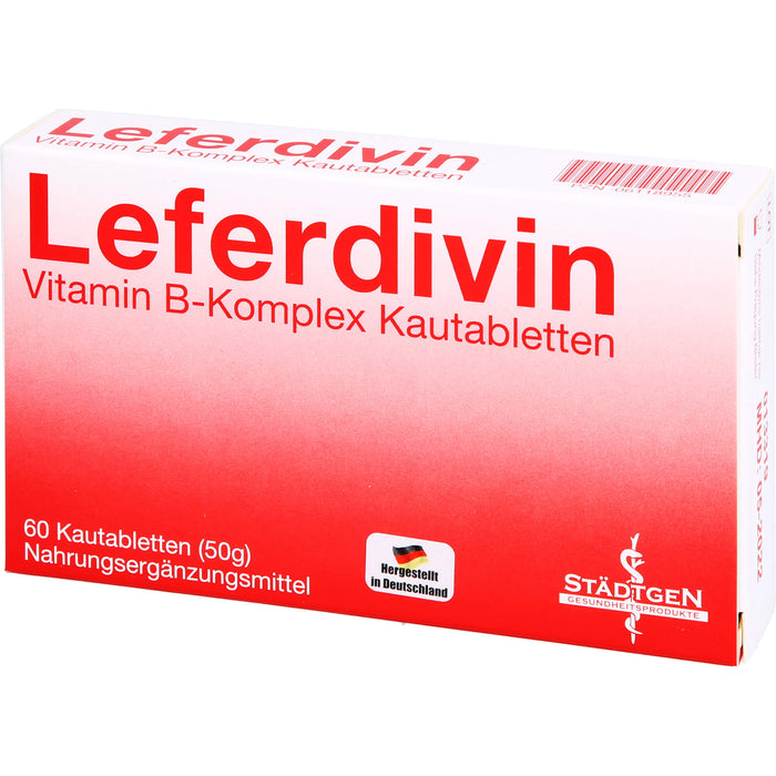 Leferdivin Vitamin B-Komplex Kautablette, 60 St KTA