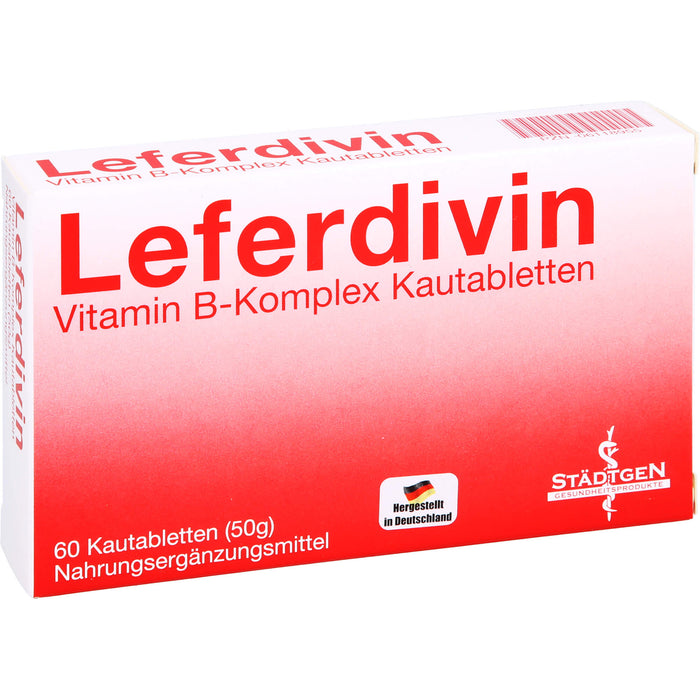 Leferdivin Vitamin B-Komplex Kautablette, 60 St KTA