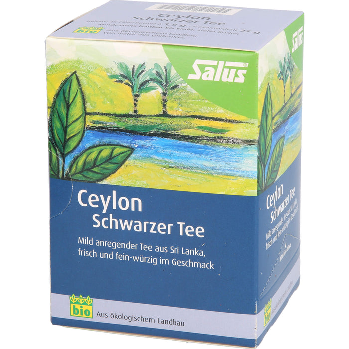 Salus Ceylon Schwarzer Tee bio, 15 St. Filterbeutel