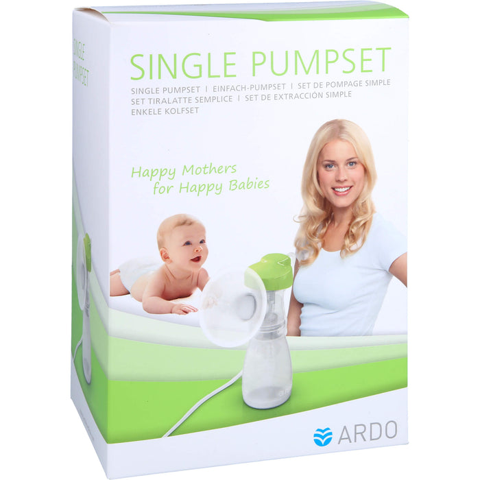 ARDO Single Pumpset das sichere und hygienische Pumpset, 1 St. Set