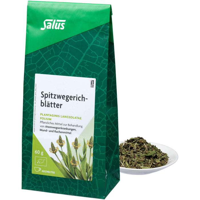 Salus Spitzwegerichblätter Arzneitee bio, 60 g Thé