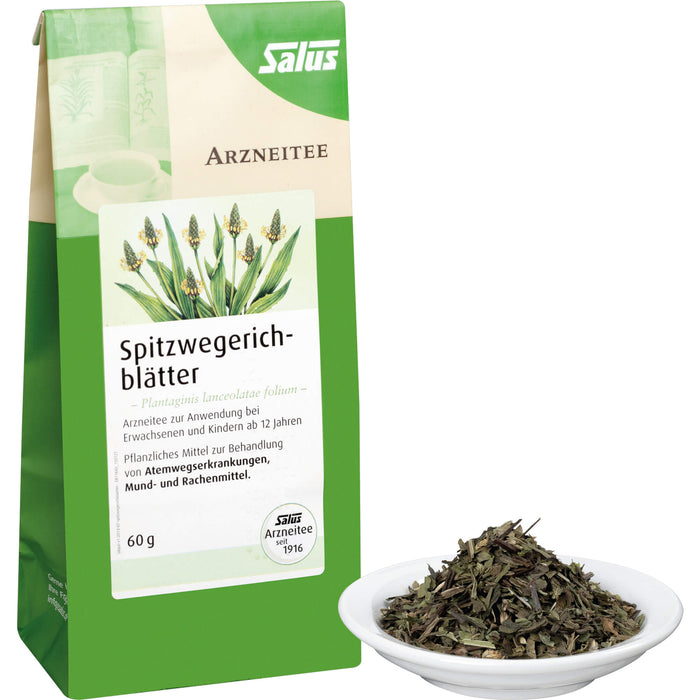 Salus Spitzwegerichblätter Arzneitee bio, 60 g Thé