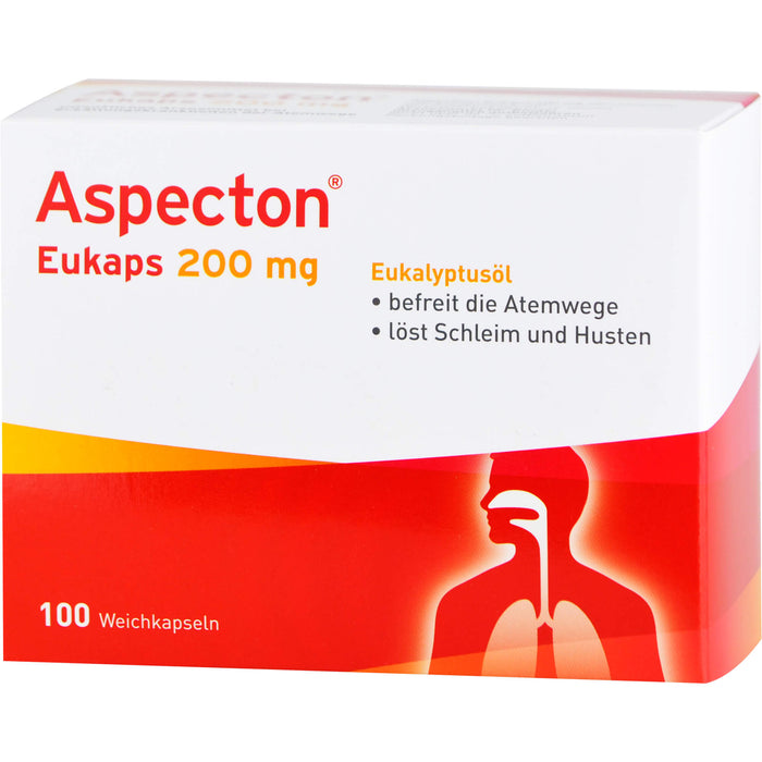 Aspecton  Eukaps 200 mg, Weichkapseln, 100 pcs. Capsules