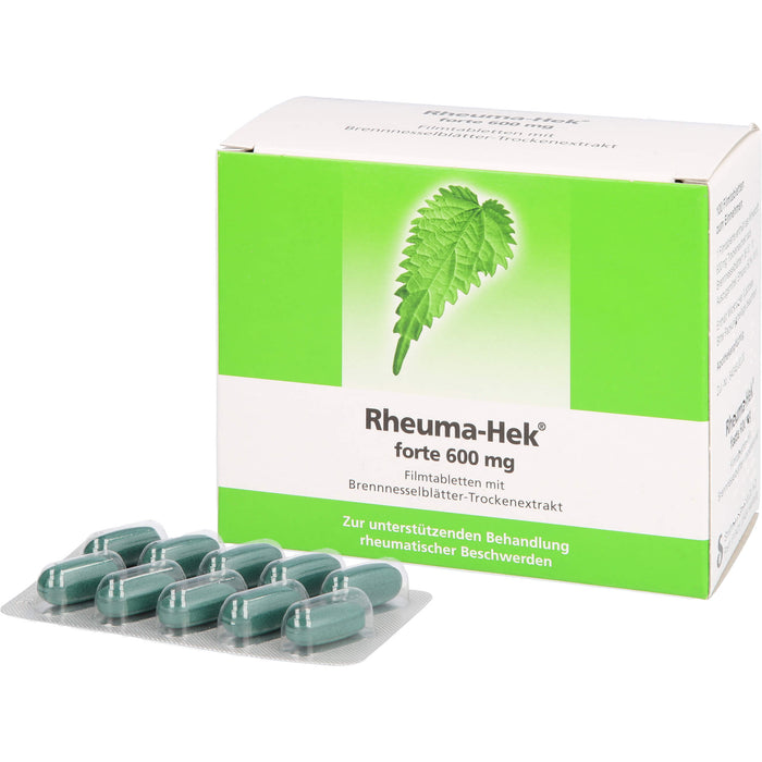 Rheuma-Hek forte 600 mg Filmtabletten zur unterstützenden Behandlung rheumatischer Beschwerden, 100 pc Tablettes