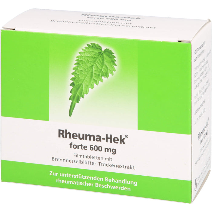 Rheuma-Hek forte 600 mg Filmtabletten zur unterstützenden Behandlung rheumatischer Beschwerden, 100 pc Tablettes