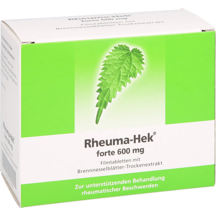 Rheuma-Hek forte 600 mg Filmtabletten zur unterstützenden Behandlung rheumatischer Beschwerden, 100 pc Tablettes