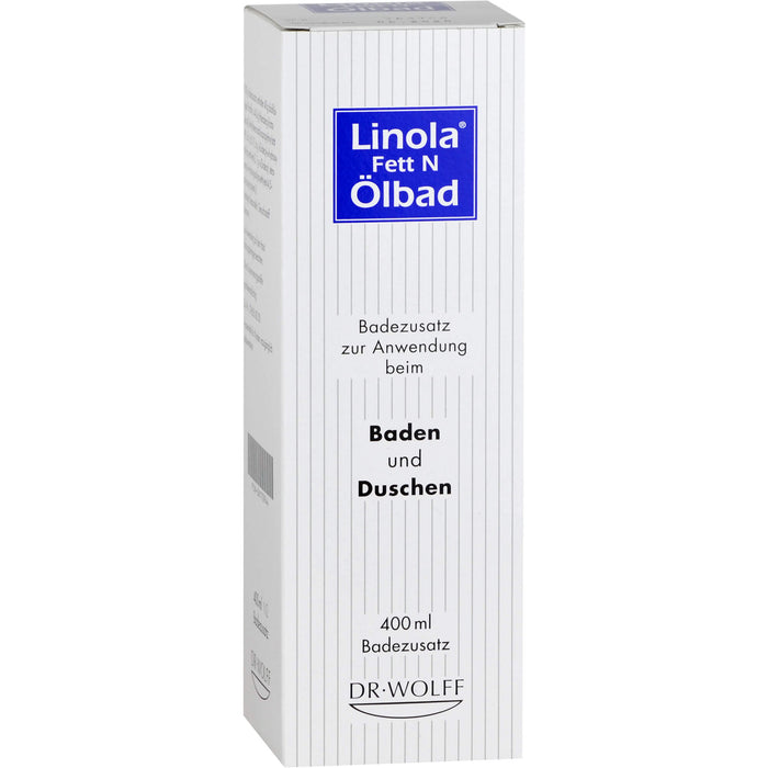 Linola Fett N Ölbad Badezusatz, flüssig, 400 ml Bath additive