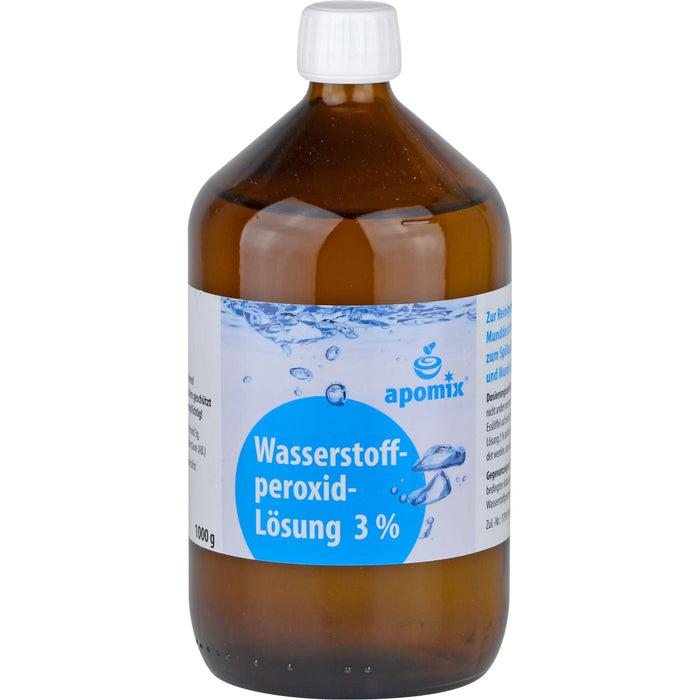 apomix Wasserstoffperoxid-Lösung 3 %, 1000 g Solution