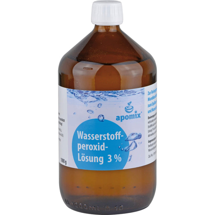 apomix Wasserstoffperoxid-Lösung 3 %, 1000 g Solution