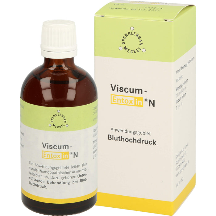 Viscum-Entoxin N Lösung bei Bluthochdruck, 100 ml Solution