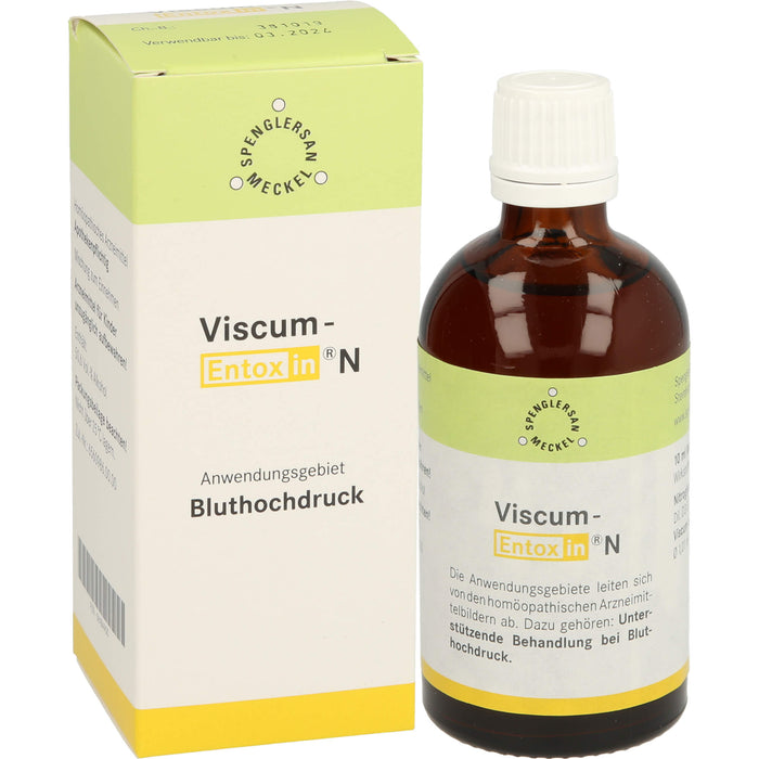 Viscum-Entoxin N Lösung bei Bluthochdruck, 100 ml Solution