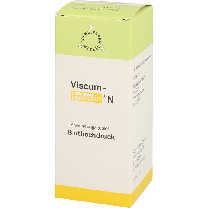 Viscum-Entoxin N Lösung bei Bluthochdruck, 100 ml Solution