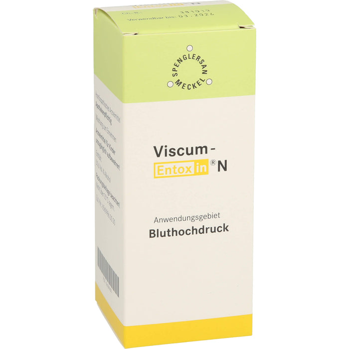 Viscum-Entoxin N Lösung bei Bluthochdruck, 100 ml Solution