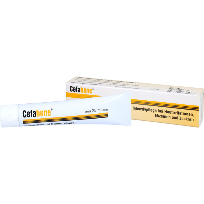 Cefabene Salbe Intensivpflege bei Hautirritationen, Ekzemen und Juckreiz, 25 g Ointment
