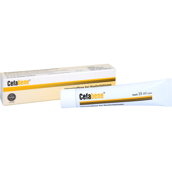 Cefabene Salbe Intensivpflege bei Hautirritationen, Ekzemen und Juckreiz, 25 g Ointment