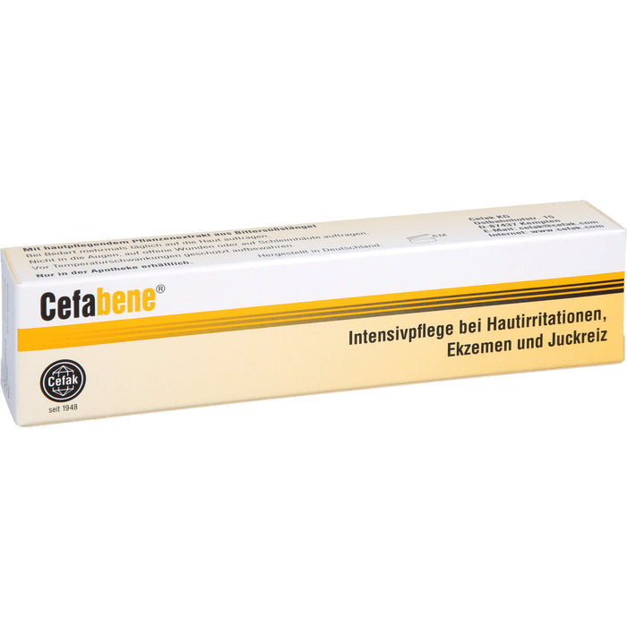 Cefabene Salbe Intensivpflege bei Hautirritationen, Ekzemen und Juckreiz, 25 g Ointment