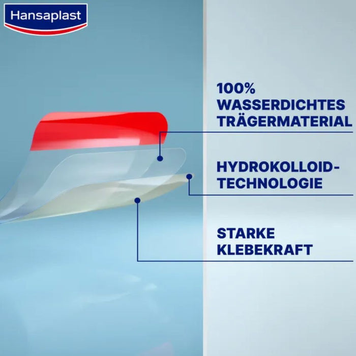Hansaplast zweite Haut Schutz für Alltagswunden ultradünn und flexibel 100% wasserdicht, 6 St. Pflaster