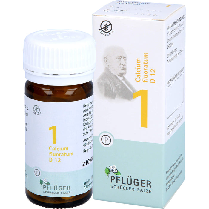Pflüger Biochemie Nr.1 Calcium fluoratum D12 Tabletten, 100 pcs. Tablets