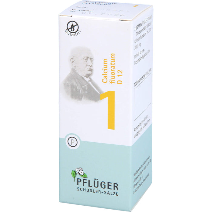 Pflüger Biochemie Nr.1 Calcium fluoratum D12 Tabletten, 100 pc Tablettes