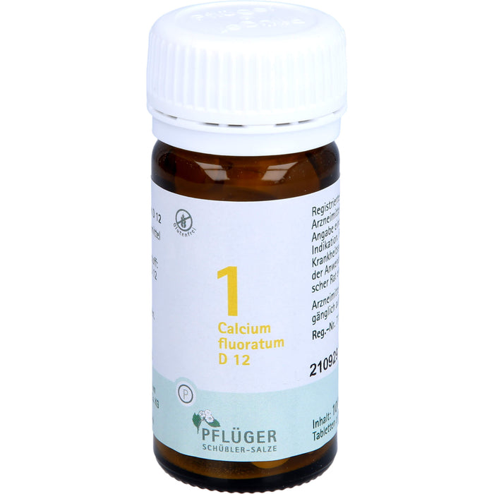 Pflüger Biochemie Nr.1 Calcium fluoratum D12 Tabletten, 100 pc Tablettes