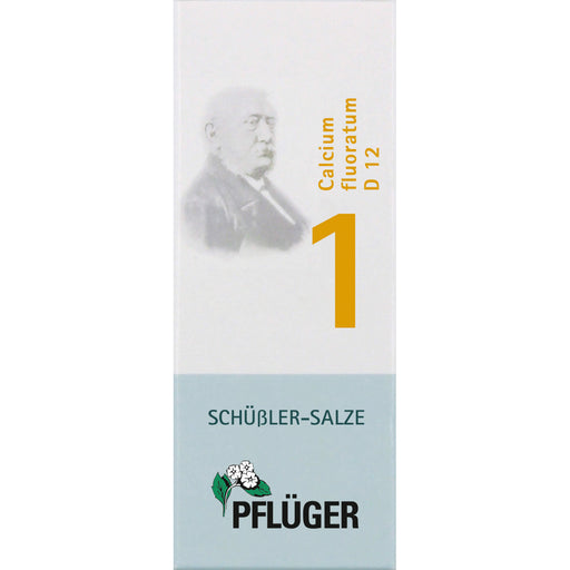 Pflüger Biochemie Nr.1 Calcium fluoratum D12 Tabletten, 400 St. Tabletten