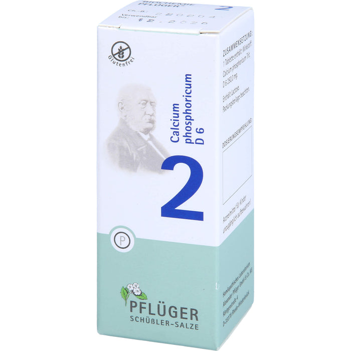 Pflüger Biochemie Nr.2 Calcium phosphoricum D6 Tabletten, 100 pc Tablettes