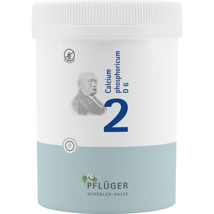Pflüger Biochemie Nr.2 Calcium phosphoricum D6 Tabletten, 1000 pc Tablettes