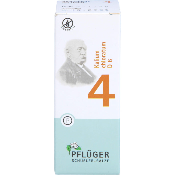 Pflüger Biochemie Nr.4 Kalium chloratum Tabletten, 100 St. Tabletten