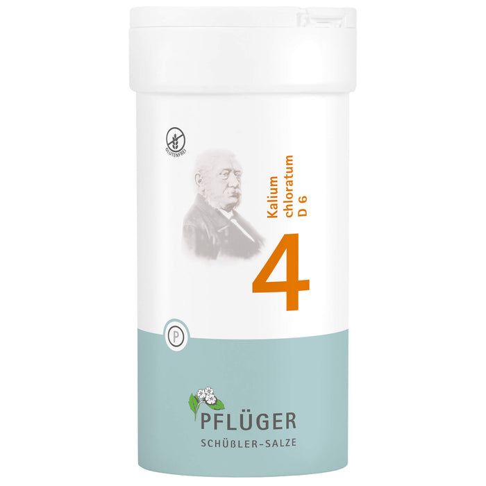 Pflüger Biochemie Nr.4 Kalium chloratum D6 Tabletten, 400 pcs. Tablets