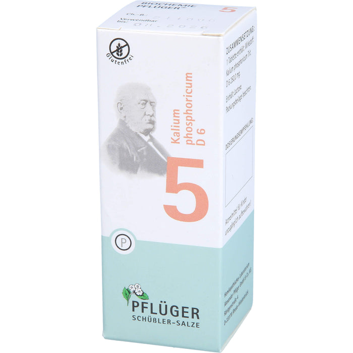 Pflüger Biochemie Nr.5 Kalium phosphoricum D6 Tabletten, 100 pcs. Tablets