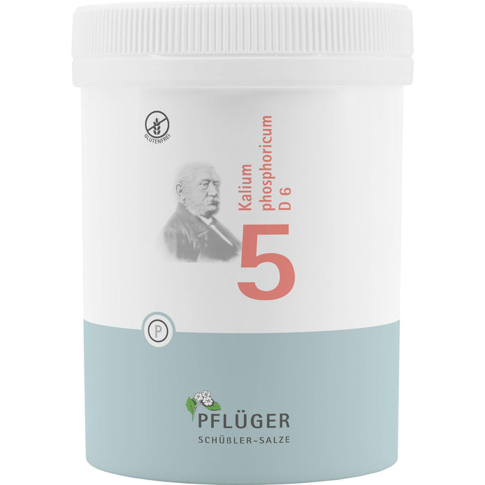 Pflüger Biochemie Nr.5 Kalium phosphoricum D6 Tabletten, 1000 pc Tablettes