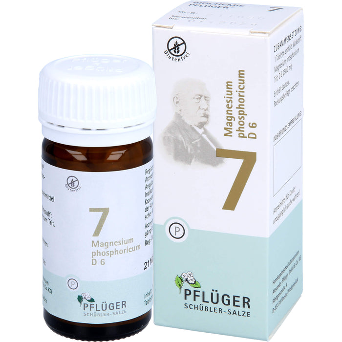 Pflüger Biochemie Nr.7 Magnesium phosphoricum D6 Tabletten, 100 pc Tablettes