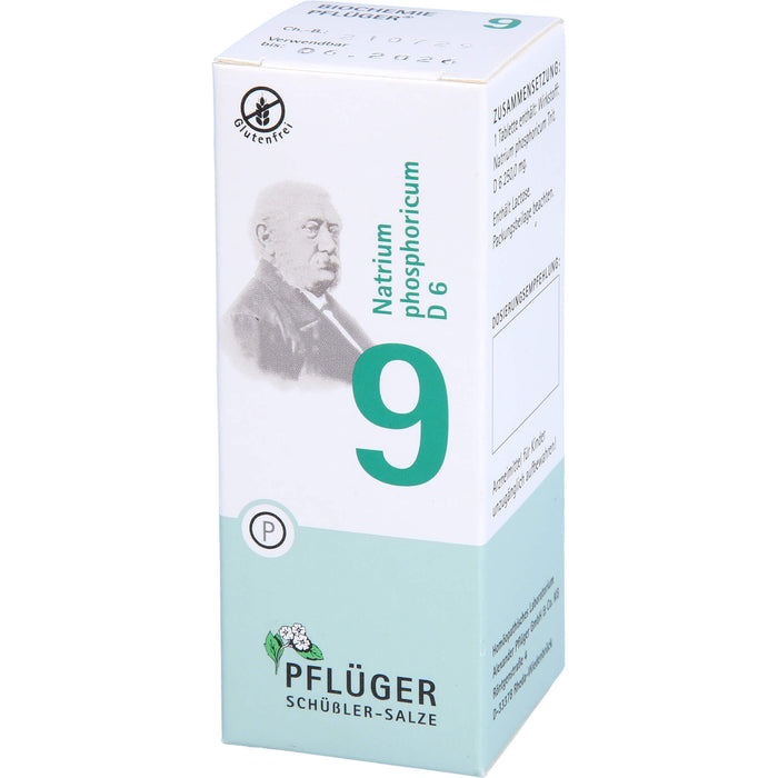 Pflüger Biochemie Nr.9 Natrium phosphoricum D6 Tabletten, 100 pc Tablettes