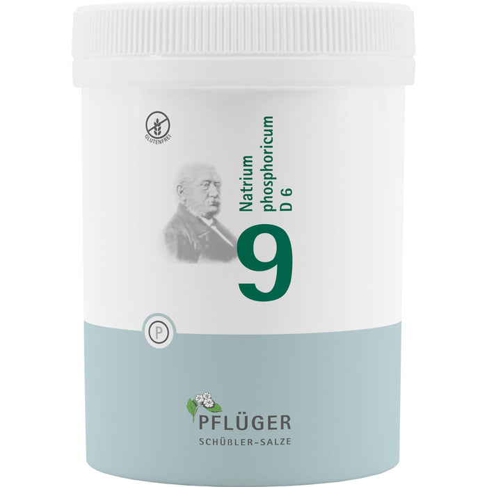 Pflüger Biochemie Nr.9 Natrium phosphoricum D6 Tabletten, 1000 pcs. Tablets
