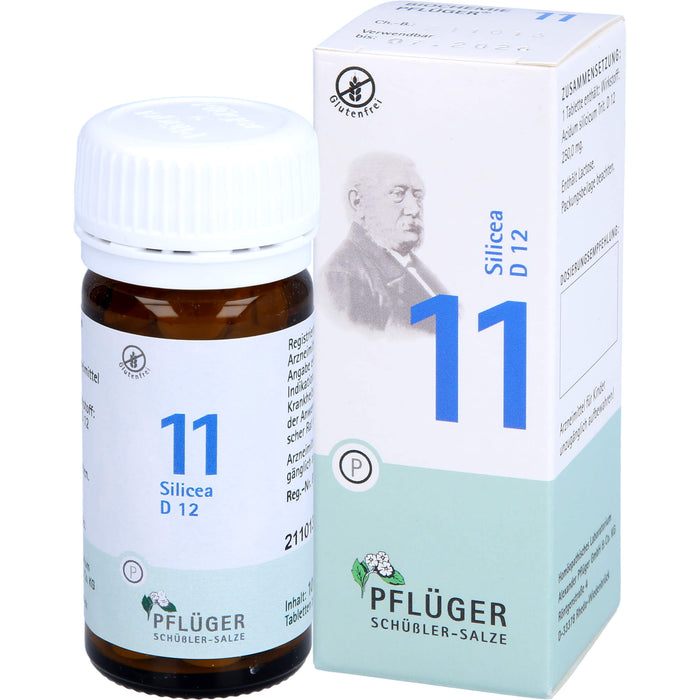 Pflüger Biochemie Nr.11 Silicea D12 Tabletten, 100 pc Tablettes