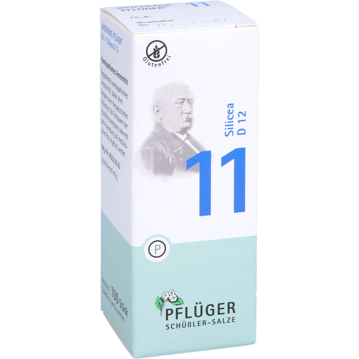 Pflüger Biochemie Nr.11 Silicea D12 Tabletten, 100 pcs. Tablets