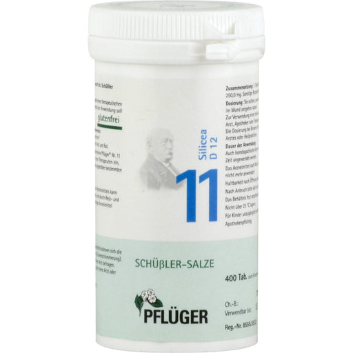 Pflüger Biochemie Nr.11 Silicea D12 Tabletten, 400 St. Tabletten