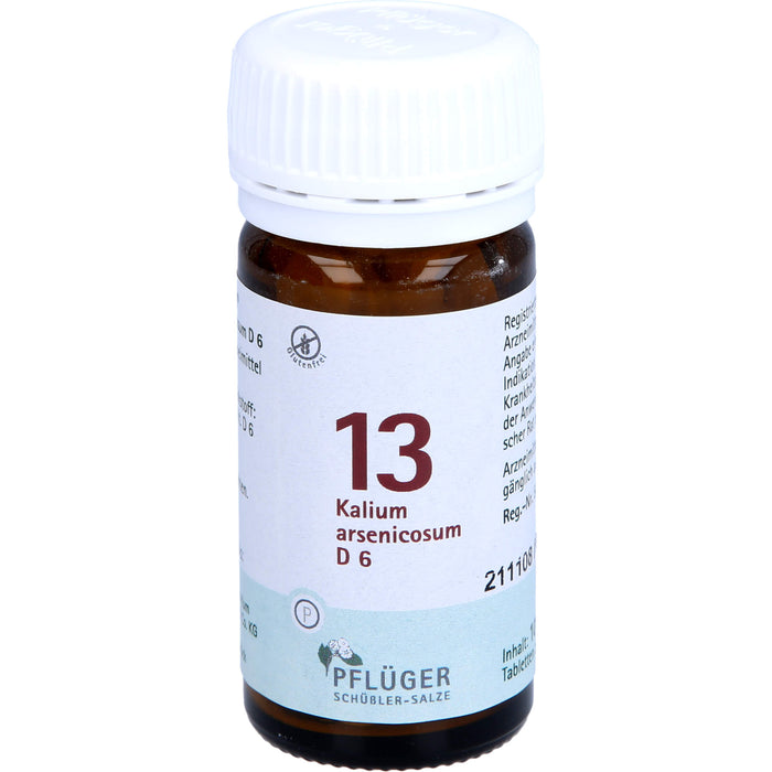 Pflüger Biochemie Nr.13 Kalium arsenicosum D6 Tabletten, 100 pc Tablettes