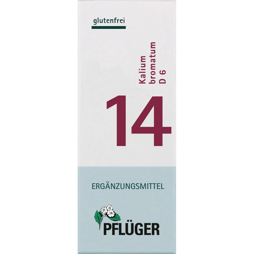 Pflüger Biochemie Nr.14 Kalium bromatum D6 Tabletten, 400 St. Tabletten
