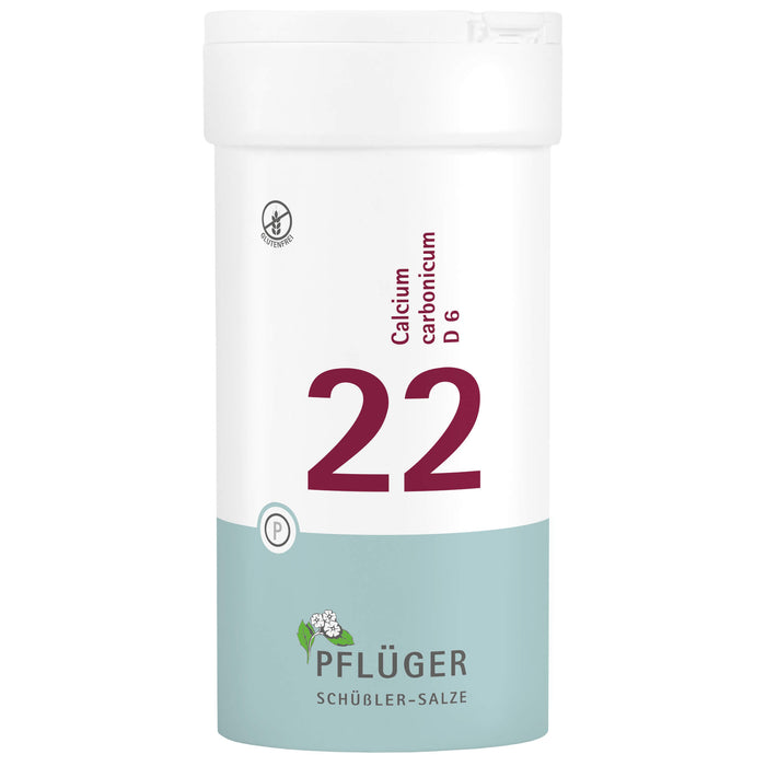Pflüger Biochemie Nr.22 Calcium carbonicum D6 Tabletten, 400 pc Tablettes