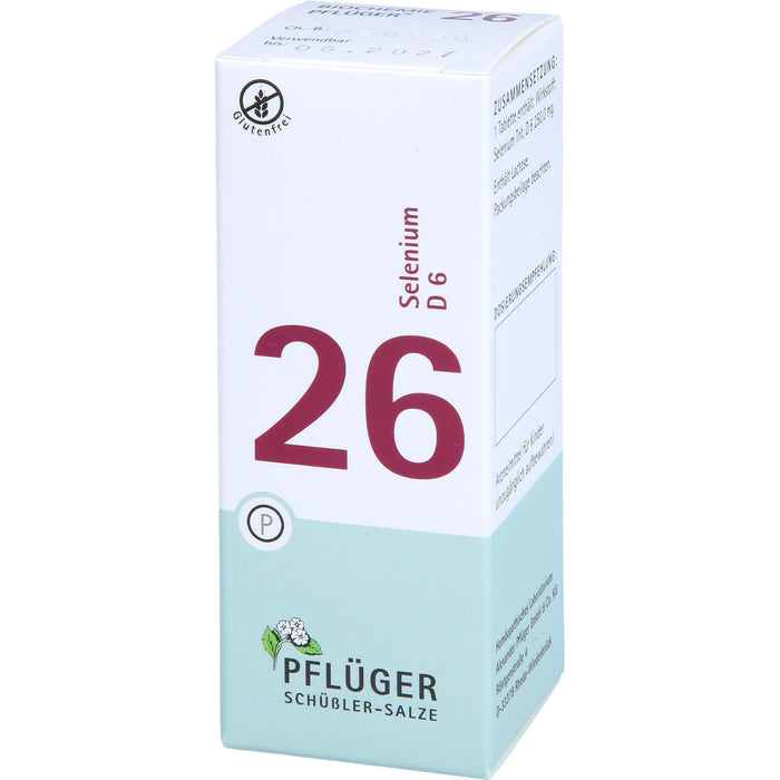 Pflüger Biochemie Nr.26 Selenium D6 Tabletten, 100 pc Tablettes